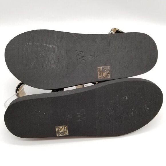 Stuart Weitzman Women Vali Sport Sandals Size 7.5 Flats Strappy - Picture 5 of 6